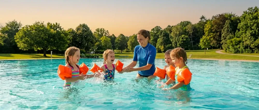 Kinder Schwimmkurse Teningen 2026 – Demo-Shop Banner